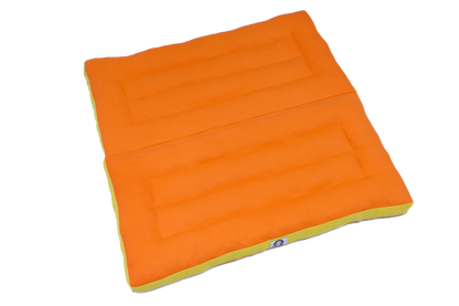 Orange Meditation Cushion & Zabuton Mat Set