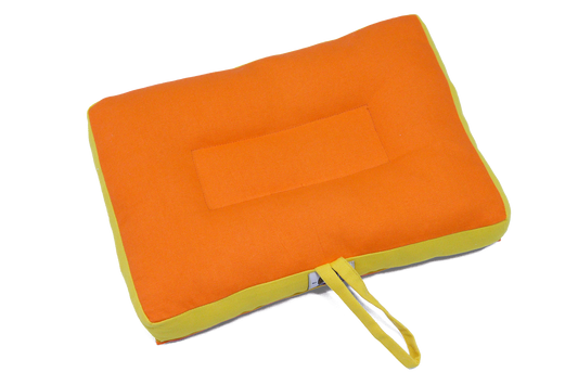 Orange Meditation Cushion
