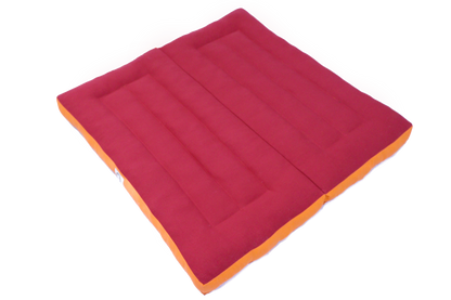 Red Zabuton Meditation Mat