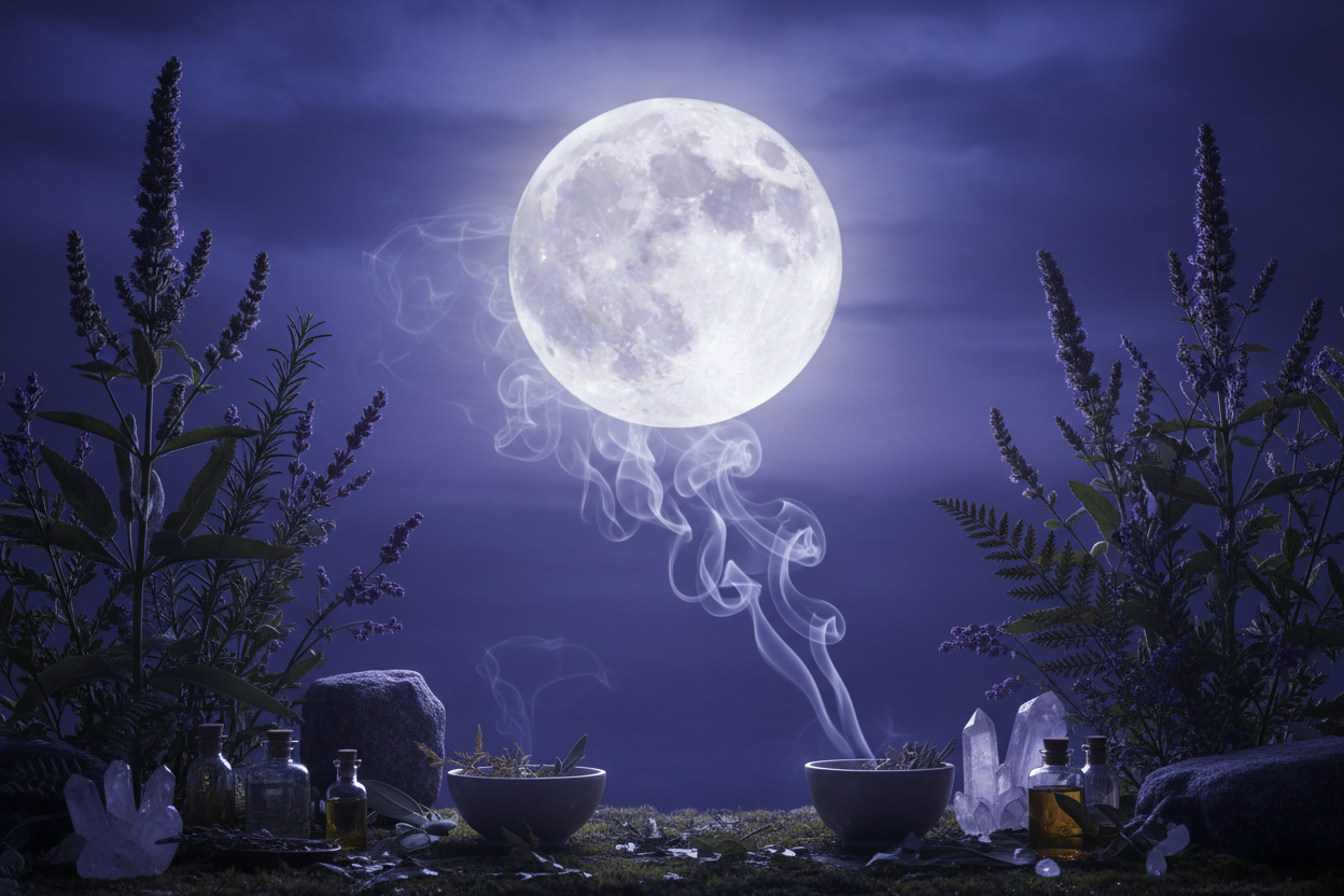 Full Moon Herbal Meditations